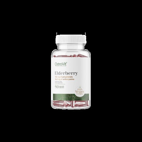 OstroVit Elderberry VEGE 90 capsule (Fructe de soc)